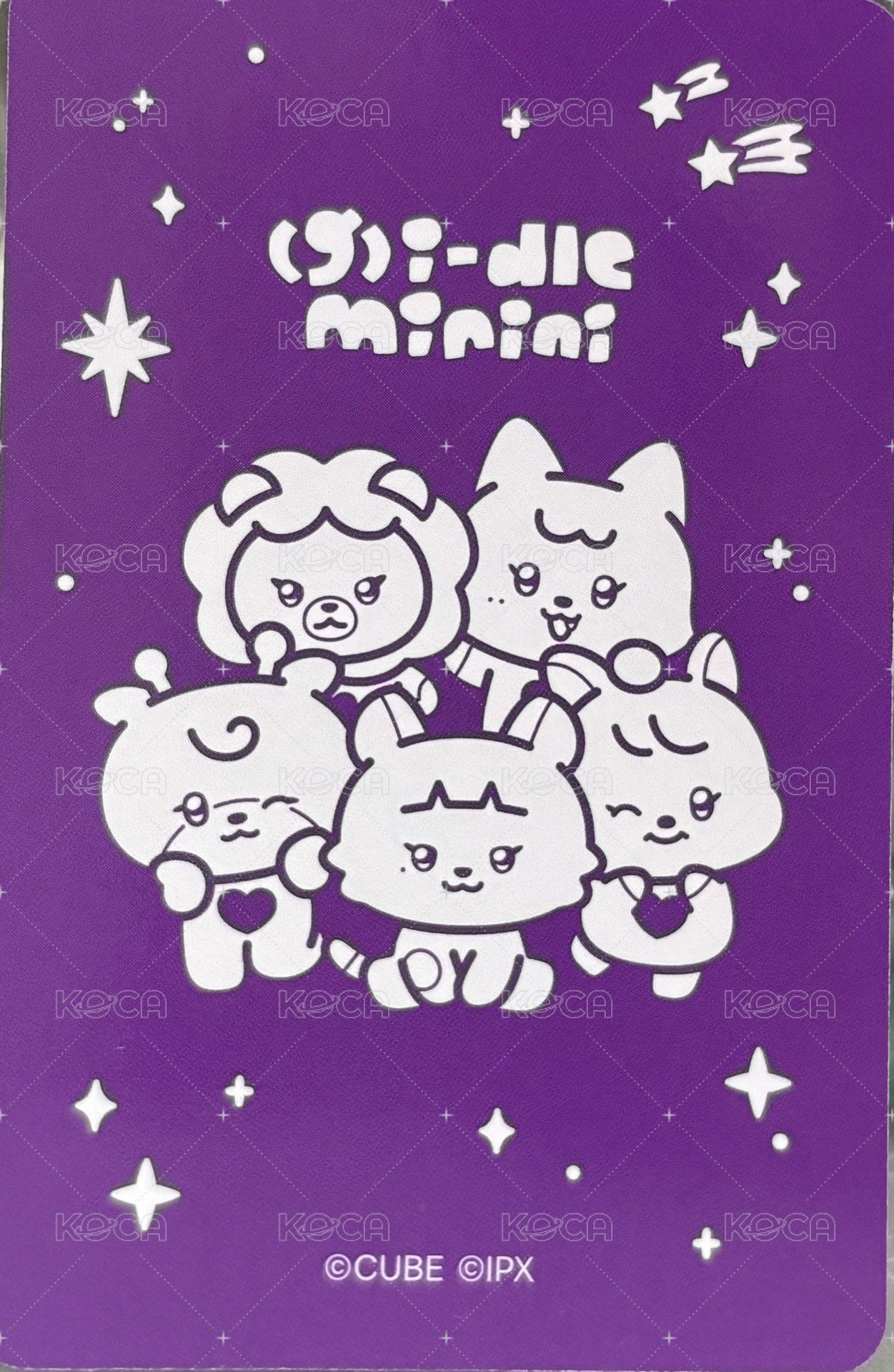 迷七快閃 周邊卡  背面