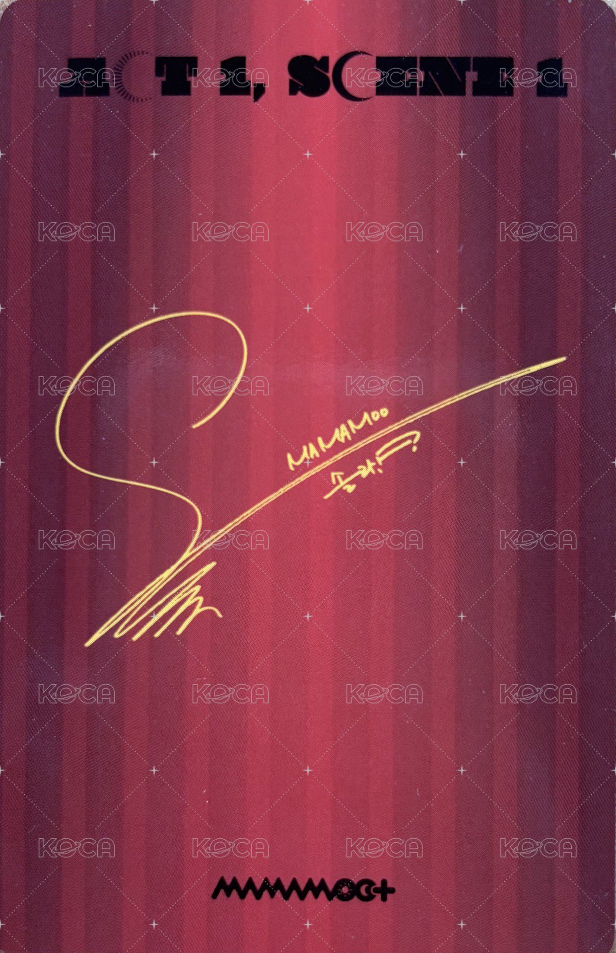 ACT 1, SCENE 1 專輯卡  背面