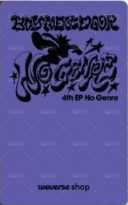 No Genre wvs LOLLA 芝加哥 直播卡  背面