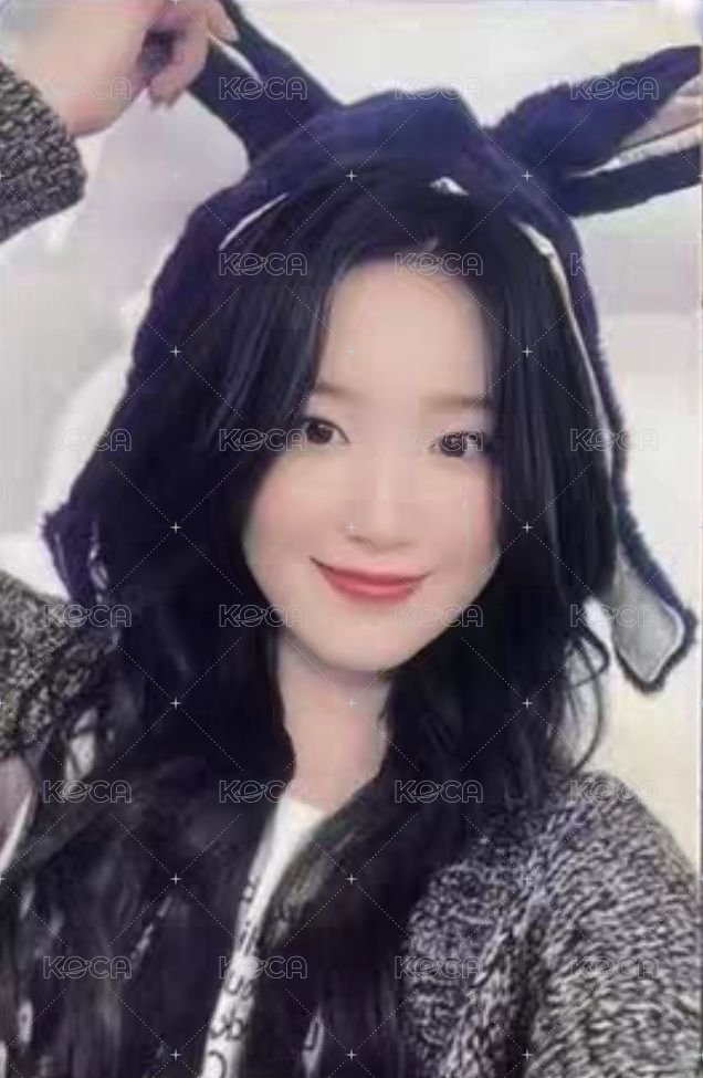 正規二 yzy 6.0 簽售卡 小毛驢 正面