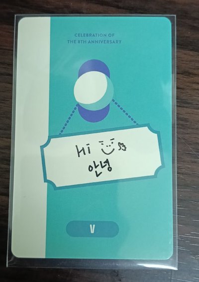 2021 八週年日曆盒 周邊卡 