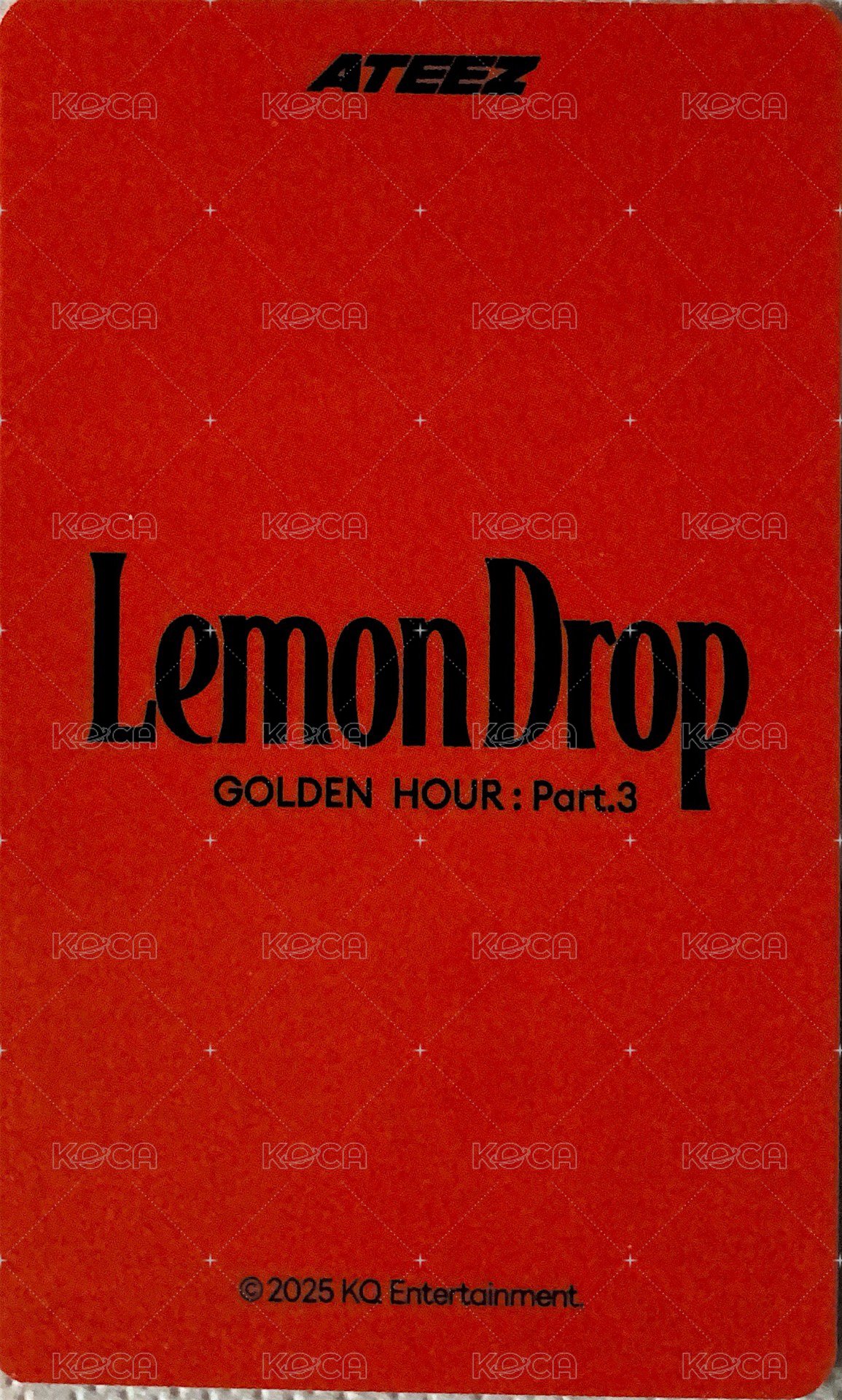 GH3 隨機卡 POP UP 馬卡龍 ver. 背面