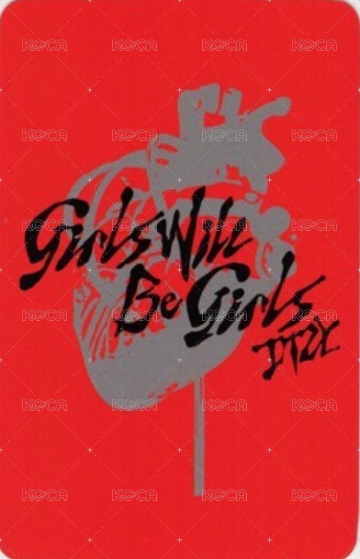 GWBG sw 預售 特典卡  背面